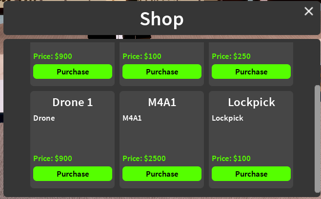 Shop System